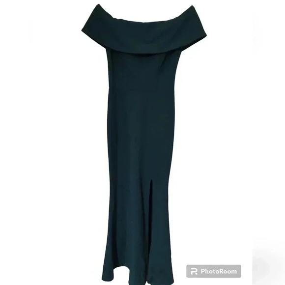 Emerald Green BHLDN Dress - Picture 3 of 5